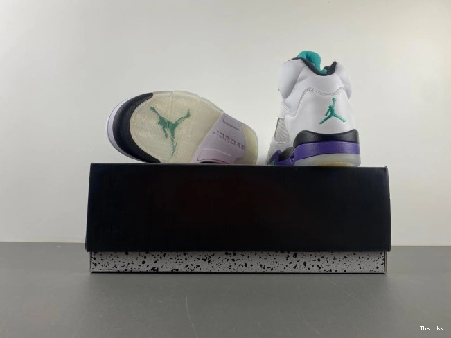 Cheap TBK Air 5 (2013) Retro Jordan Grape 136027-108 0731